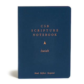 Front cover_Csb Scripture Notebook, Isaiah