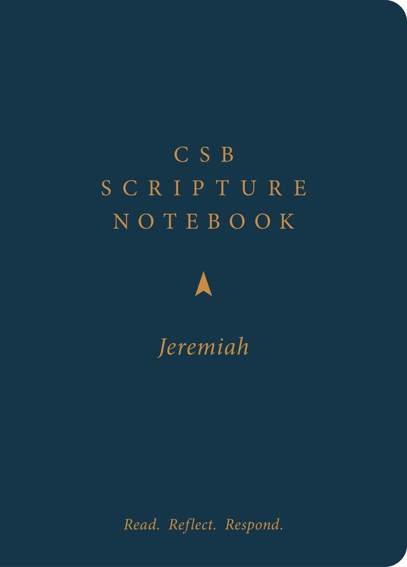 Front cover_Csb Scripture Notebook, Jeremiah
