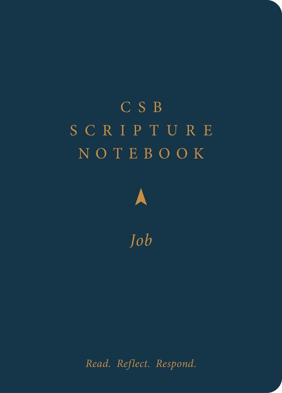 Front cover_Csb Scripture Notebook, Job