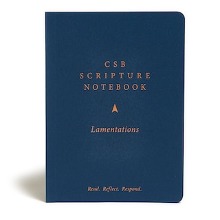 Front cover_Csb Scripture Notebook, Lamentations