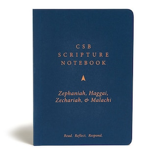 Couverture_Csb Scripture Notebook, Zephaniah, Haggai, Zechariah, Malachi