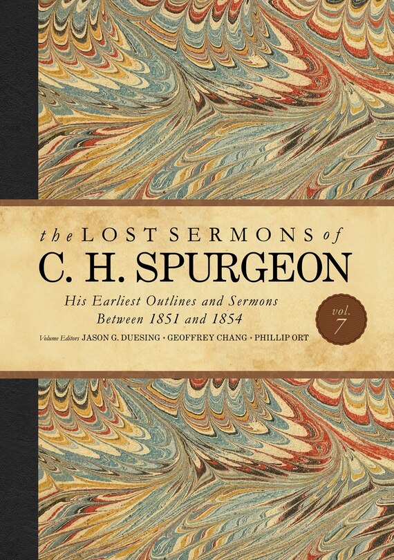 Couverture_The Lost Sermons of C. H. Spurgeon Volume VII
