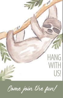 Couverture_Hang With Us  Postcard (Pkg 25) Invitation
