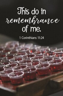 This Do  Bulletin (Pkg 100) Communion