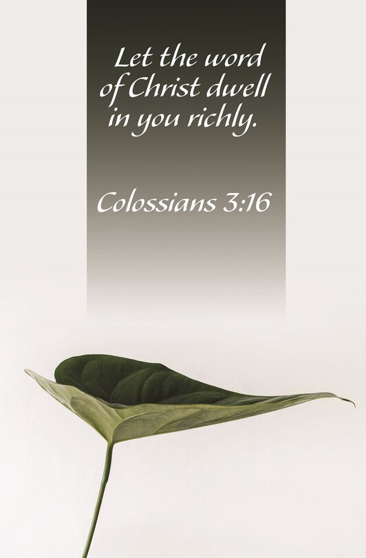 Couverture_Let The Word  Bulletin (Pkg 100) General Worship