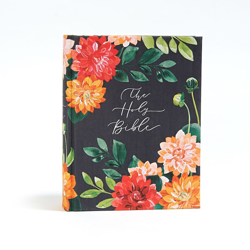 Couverture_CSB Notetaking Bible, Hosanna Revival Edition, Dahlias Cloth Over Board