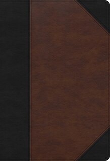 Front cover_CSB Super Giant Print Reference Bible, Black/Brown LeatherTouch, Indexed