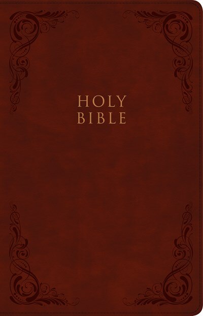 Couverture_KJV Large Print Personal Size Reference Bible, Burgundy LeatherTouch, Indexed
