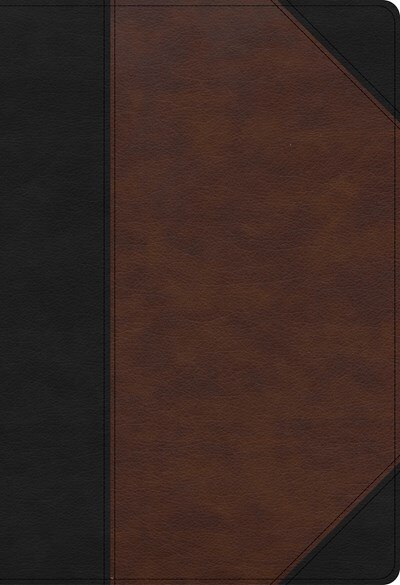 Couverture_KJV Super Giant Print Reference Bible, Black/Brown LeatherTouch , Indexed