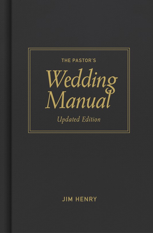 Front cover_Pastor's Wedding Manual, Updated Edition