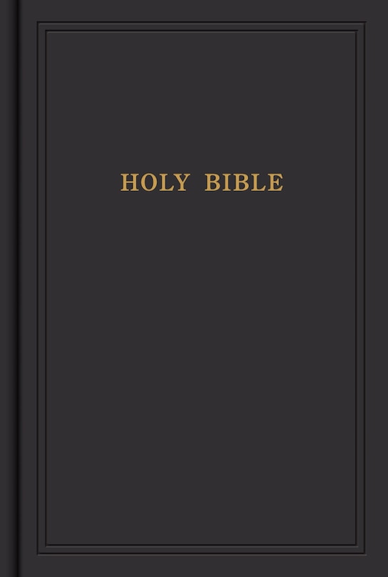 Couverture_KJV Pew Bible, Black Hardcover