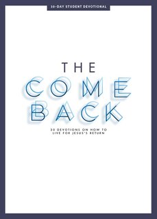 Front cover_The Comeback - Teen Devotional
