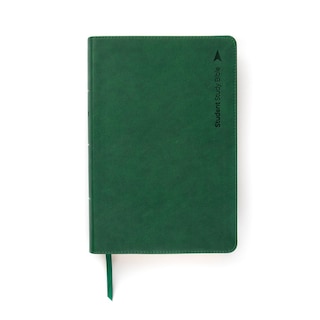 Front cover_CSB Student Study Bible, Emerald Leathertouch