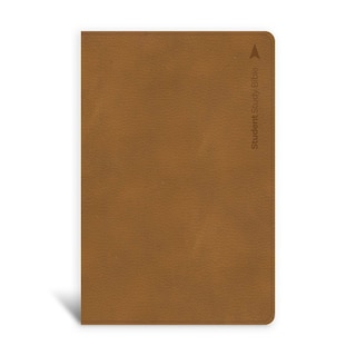 Front cover_CSB Student Study Bible, Ginger Leathertouch