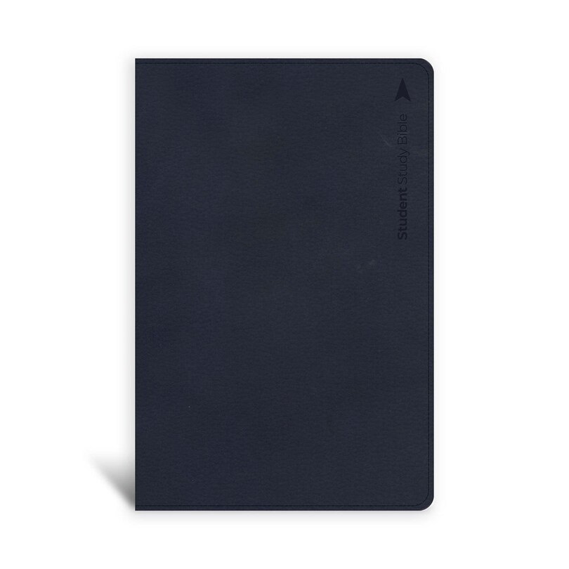Front cover_CSB Student Study Bible, Navy Leathertouch Indexed