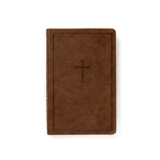 Couverture_KJV Personal Size Bible, Brown LeatherTouch