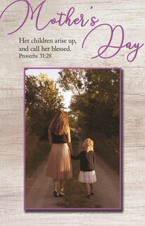 Front cover_Mother's Day Bulletin: Blessed (Package of 100)