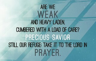 Front cover_Inspirational Postcard: What A Friend We Have in Jesus (Package of 25)