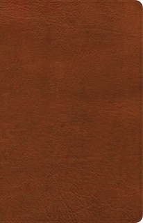 Front cover_NASB Large Print Personal Size Reference Bible, Burnt Sienna LeatherTouch