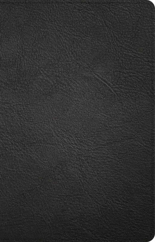 Front cover_NASB Large Print Personal Size Reference Bible, Black Genuine Leather