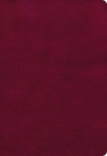 Couverture_NASB Super Giant Print Reference Bible, Burgundy LeatherTouch