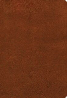 Front cover_NASB Super Giant Print Reference Bible, Burnt Sienna LeatherTouch