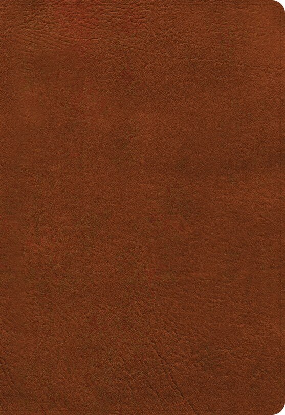 Front cover_NASB Super Giant Print Reference Bible, Burnt Sienna LeatherTouch