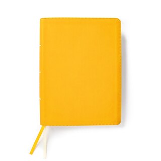 Front cover_CSB Lifeway Women's Bible, Marigold LeatherTouch