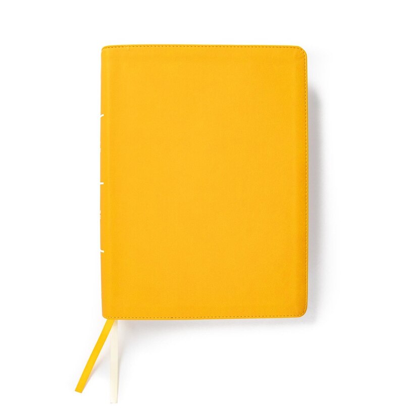 Front cover_CSB Lifeway Women's Bible, Marigold LeatherTouch