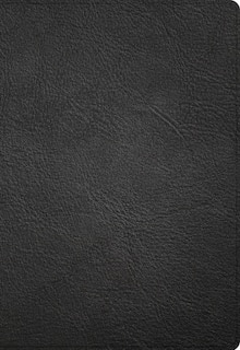 Front cover_NASB Super Giant Print Reference Bible, Black Genuine Leather, Indexed