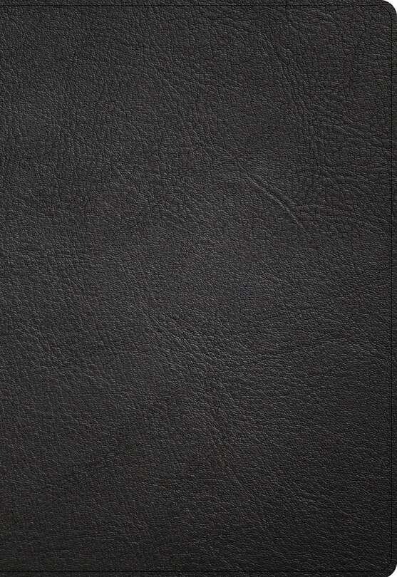 Front cover_NASB Super Giant Print Reference Bible, Black Genuine Leather, Indexed
