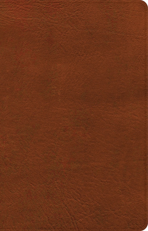 Couverture_NASB Large Print Personal Size Reference Bible, Burnt Sienna LeatherTouch, Indexed