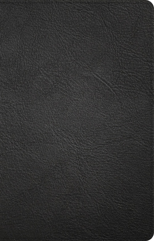 Front cover_NASB Large Print Personal Size Reference Bible, Black Genuine Leather, Indexed
