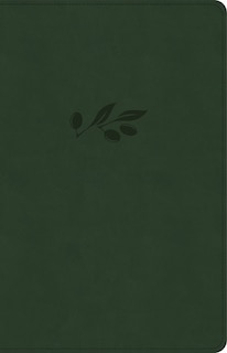 Front cover_NASB Large Print Personal Size Reference Bible, Olive LeatherTouch, Indexed