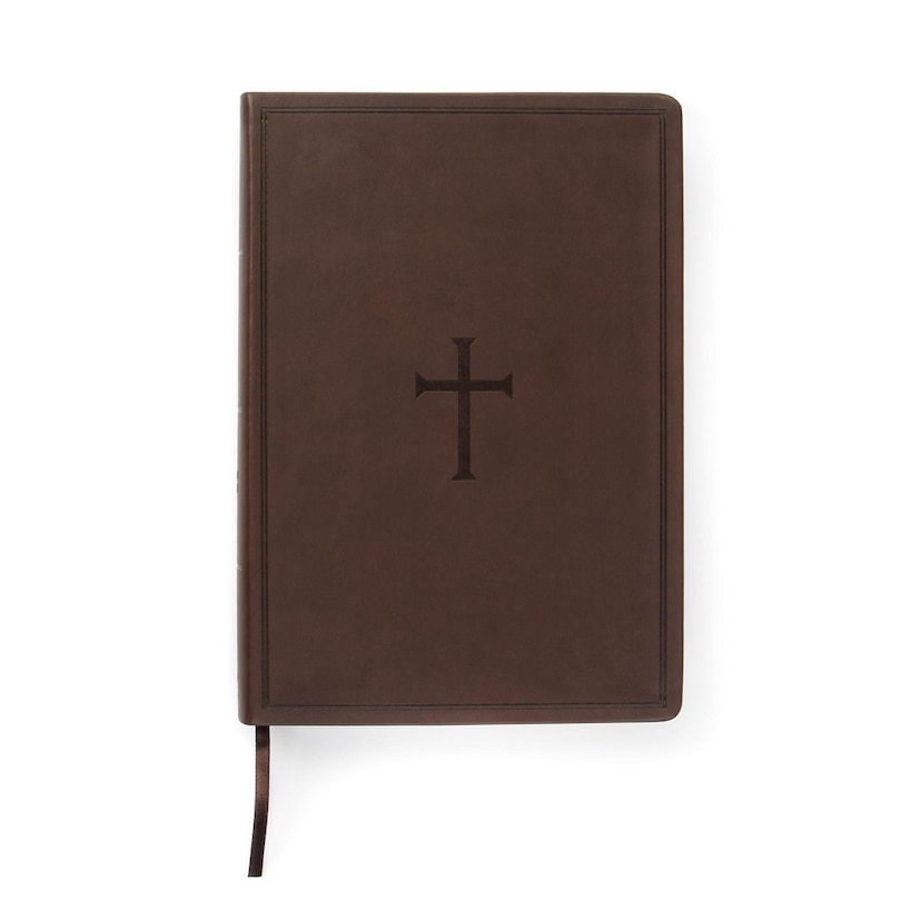 Front cover_CSB Super Giant Print Reference Bible, Value Edition, Brown LeatherTouch