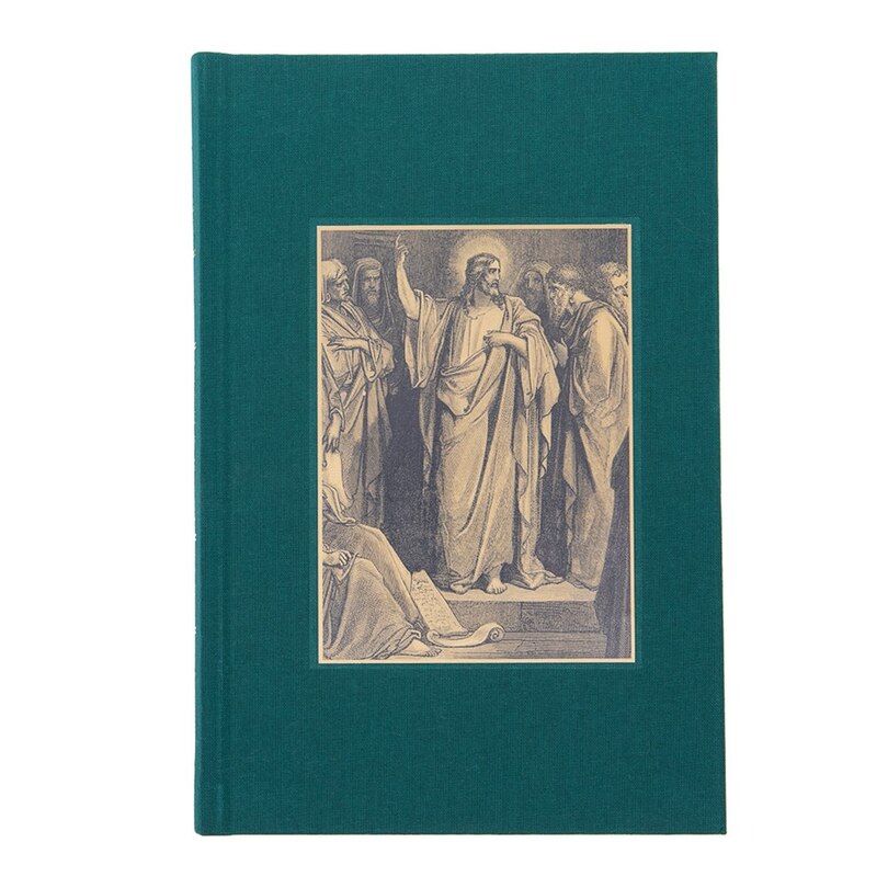 Front cover_CSB Adorned Bible, Forest Cloth Over Board