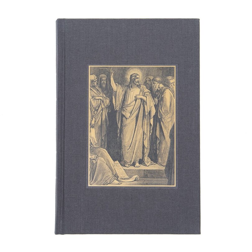 Front cover_CSB Adorned Bible, Charcoal Cloth Over Board