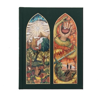 Couverture_CSB Notetaking Bible, Stained Glass Edition, Emerald Cloth Over Board