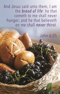 Front cover_Communion Bulletin: The Bread of Life (Package of 100)