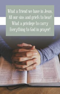 Couverture_General Worship Bulletin: What a Friend (Package of 100)