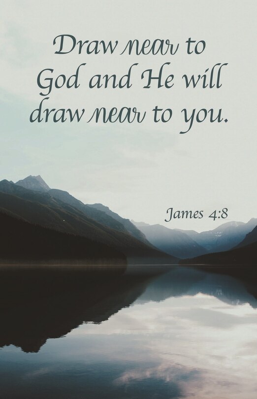 Front cover_General Worship Bulletin: Draw Near (Package of 100)