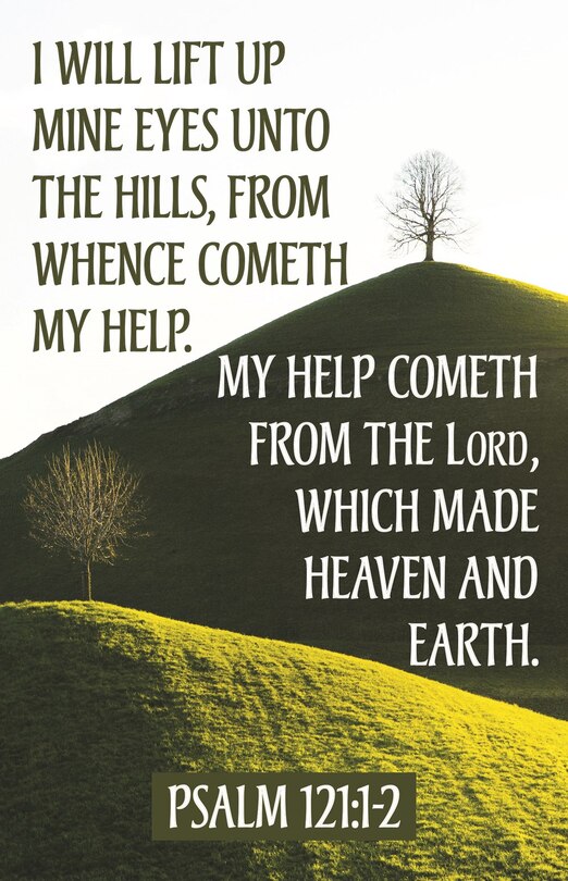 Couverture_General Worship Bulletin: I Will Lift Up (Package of 100)