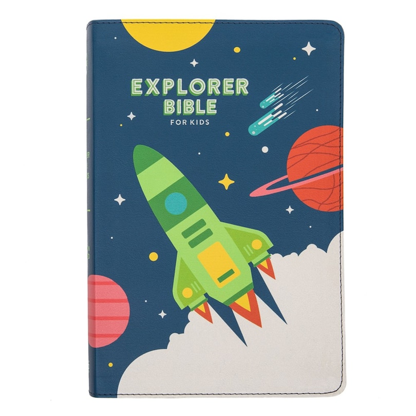 Couverture_CSB Explorer Bible for Kids, Blast Off LeatherTouch