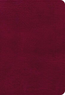 Couverture_NASB Large Print Compact Reference Bible, Burgundy Leathertouch