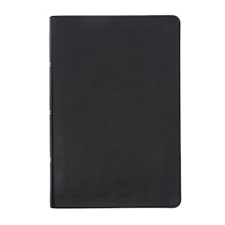 Front cover_NASB Giant Print Reference Bible, Black Genuine Leather, Indexed