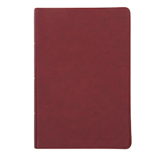 Front cover_NASB Giant Print Reference Bible, Burgundy LeatherTouch