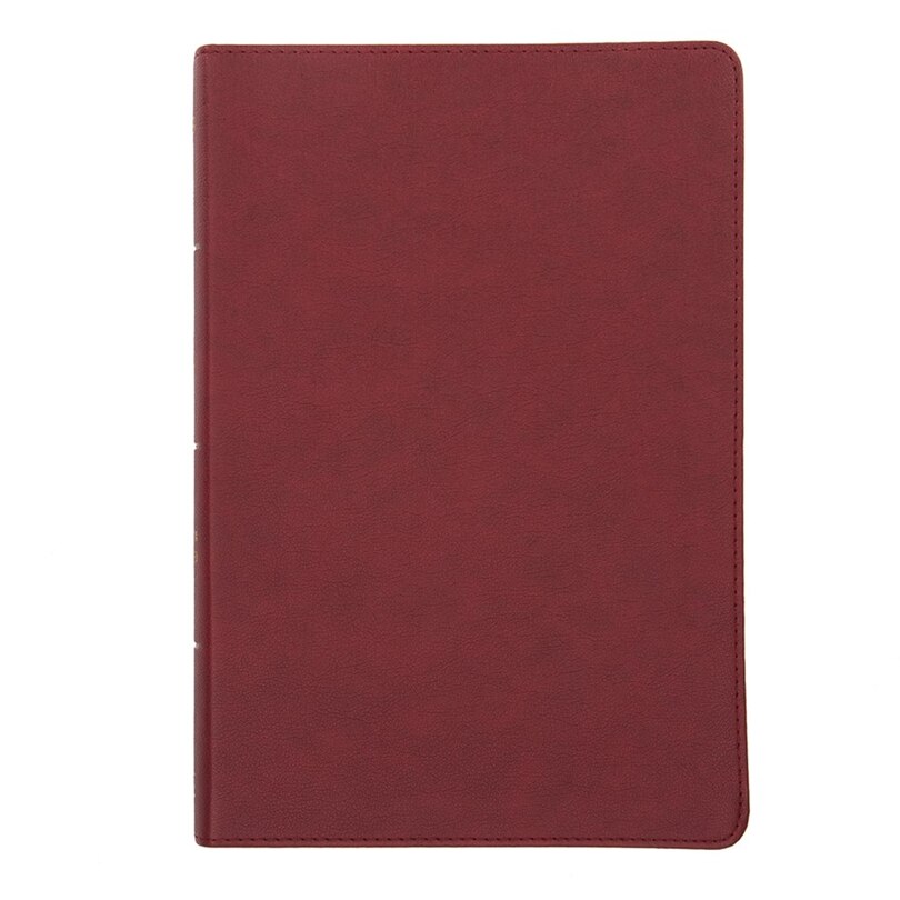Front cover_NASB Giant Print Reference Bible, Burgundy LeatherTouch, Indexed