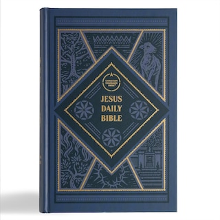 Front cover_CSB Jesus Daily Bible, Hardcover