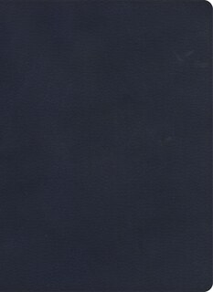 Couverture_KJV Single-Column Wide-Margin Bible, Navy LeatherTouch