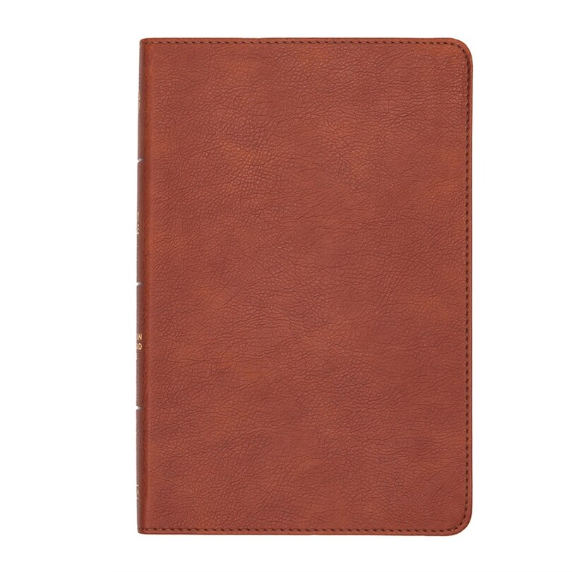 Front cover_CSB Thinline Reference Bible, Burnt Sienna LeatherTouch